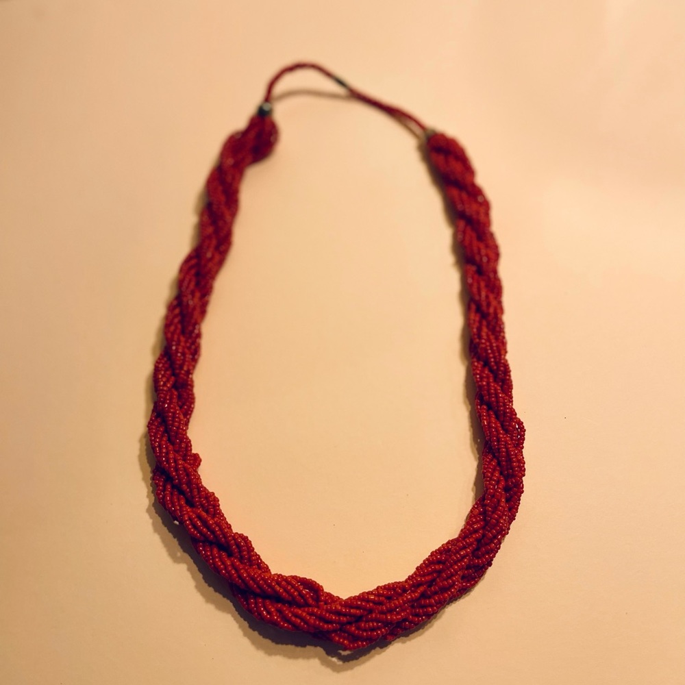 Handmade Nigerian Beaded Necklace